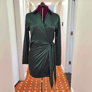 Ferne Boutique Green Wrap Dress